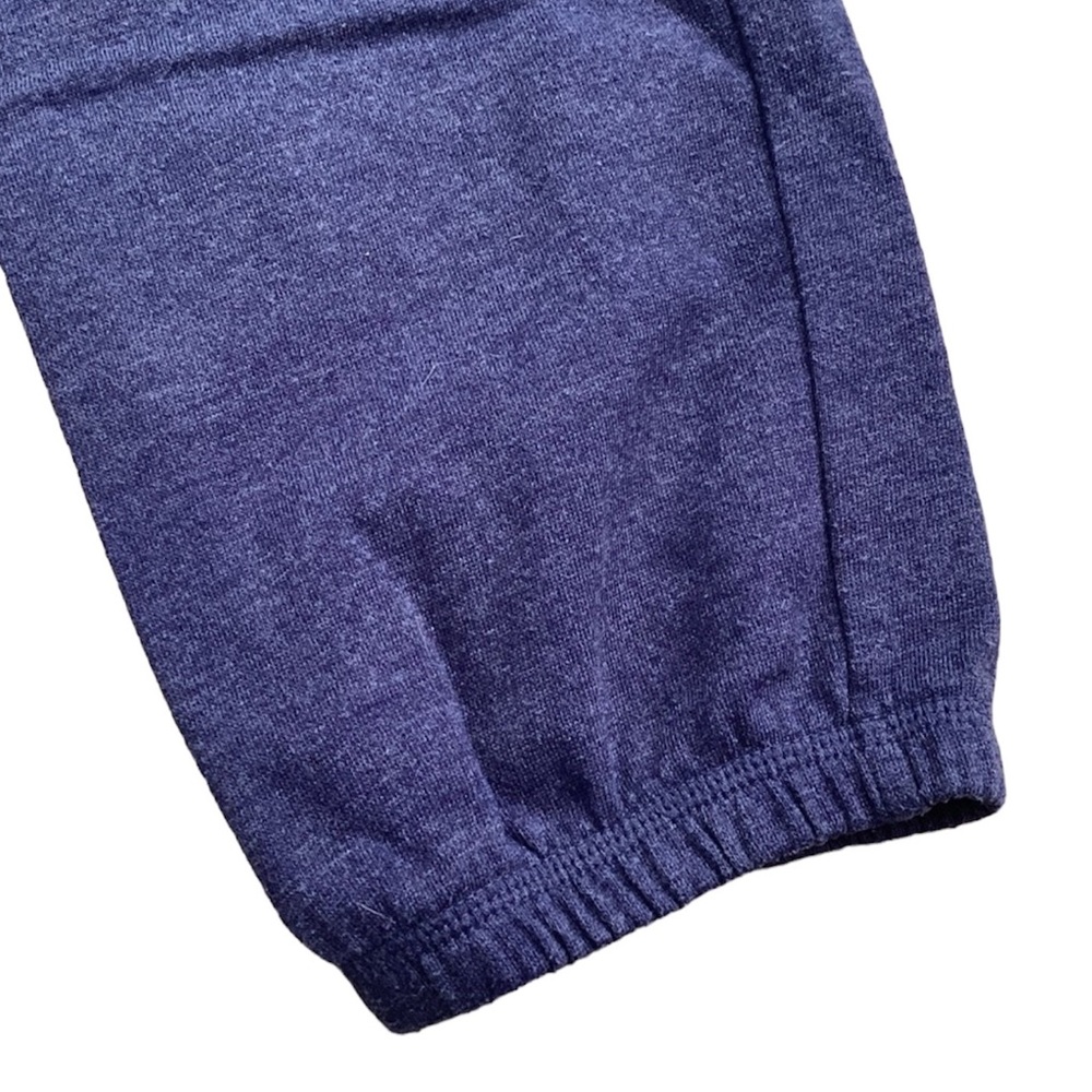 Justice navy blue Love sweatpants | girls 10 | elastic ankle play spring winter - Picture 4 of 8